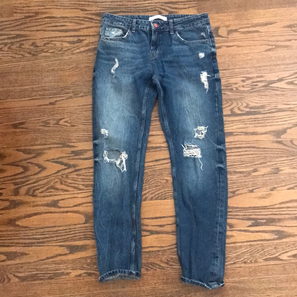 Zara girlfriend jeans